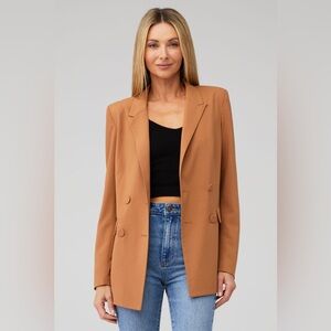 Bardot Athena Blazer in Chestnut size XXS